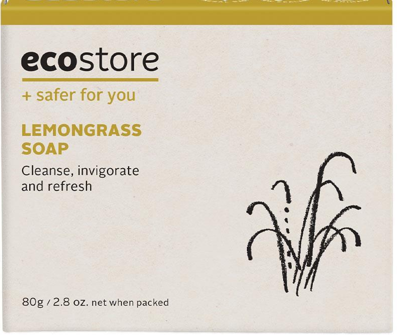 Eco Store 纯天然 柠檬草润肤皂 纯植物零刺激 80g